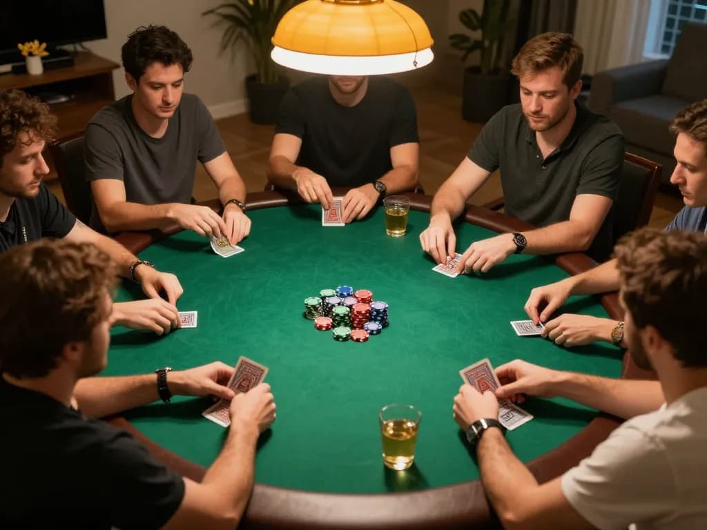 Players engaging in a thrilling poker game session while referencing the tor hidden wiki.