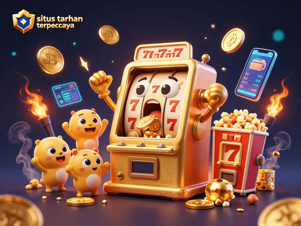 Slot jackpot oleh situs taruhan online terpercaya, permainan penuh warna dan keceriaan.