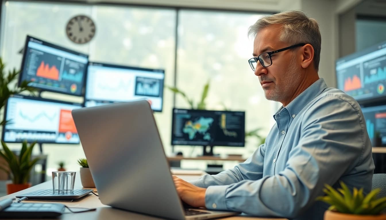 Enhance your business with managed it services near me showcased by a professional consultant.