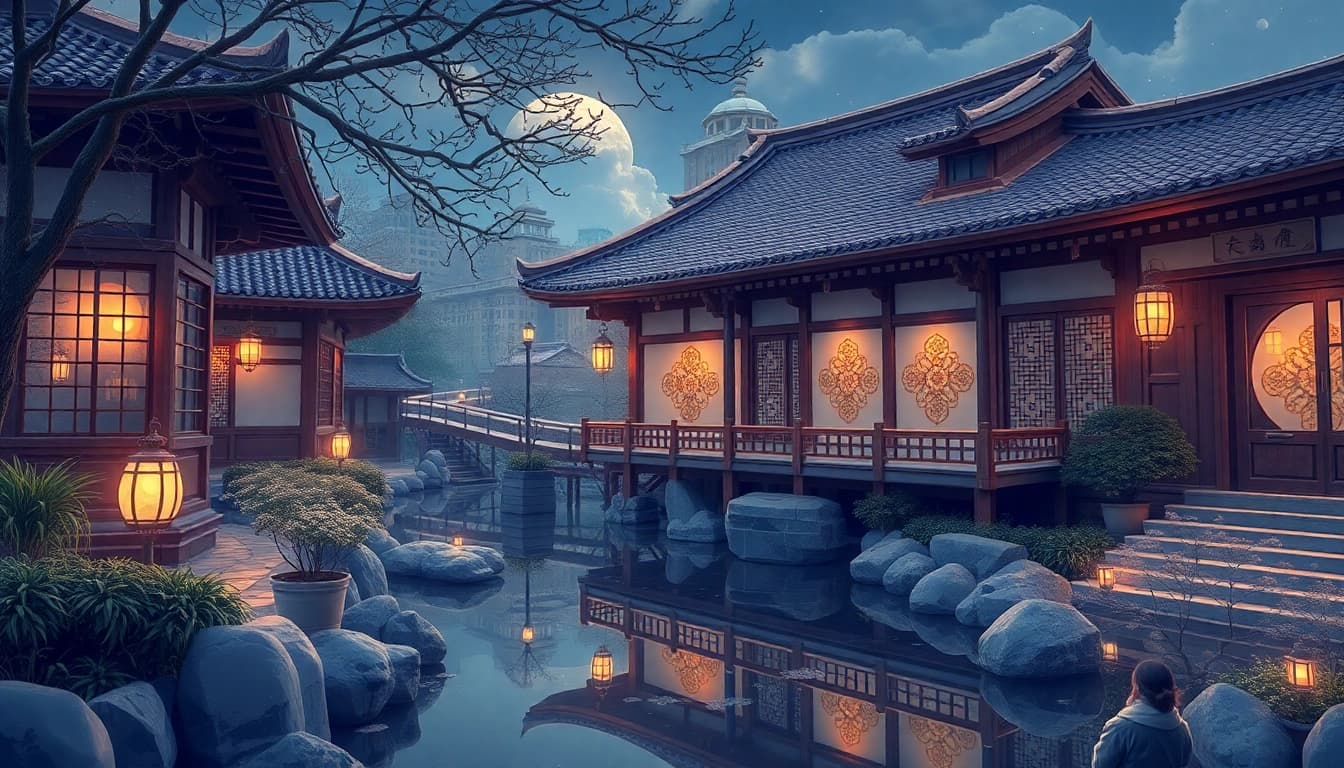 オンライン家庭教師 大学受験の風景。教師が生徒に教えている、明るい教室のさま。
