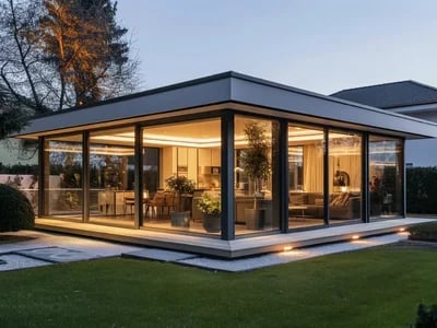 Glasdach fuer Carport aus VSG – Hochwertige Carport Ideen von ADA-Wintergarten