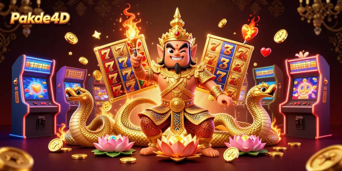 Players win big at Pakde4D's vibrant online casino with dynamic 3D visuals.