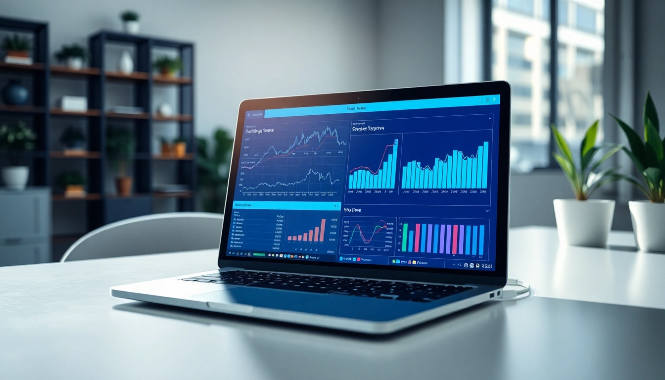 Utilizing the best sales navigator scraping tool for effective data analysis in a professional office environment.