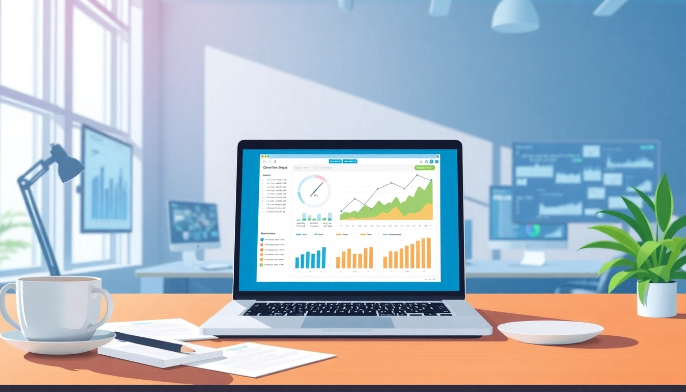 Explore AI for competitive intelligence tools in a modern workspace setting.