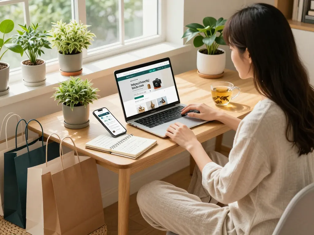 Join the excitement of online shopping at https://hubet88.icu/ with vibrant lifestyle elements and cozy home office vibes.