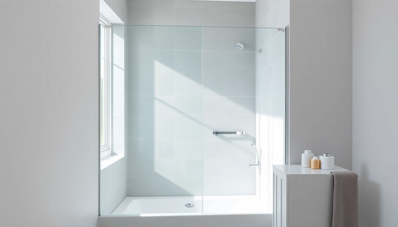 Showcasing a corner shower screen frameless design elegantly integrated into a bright bathroom.