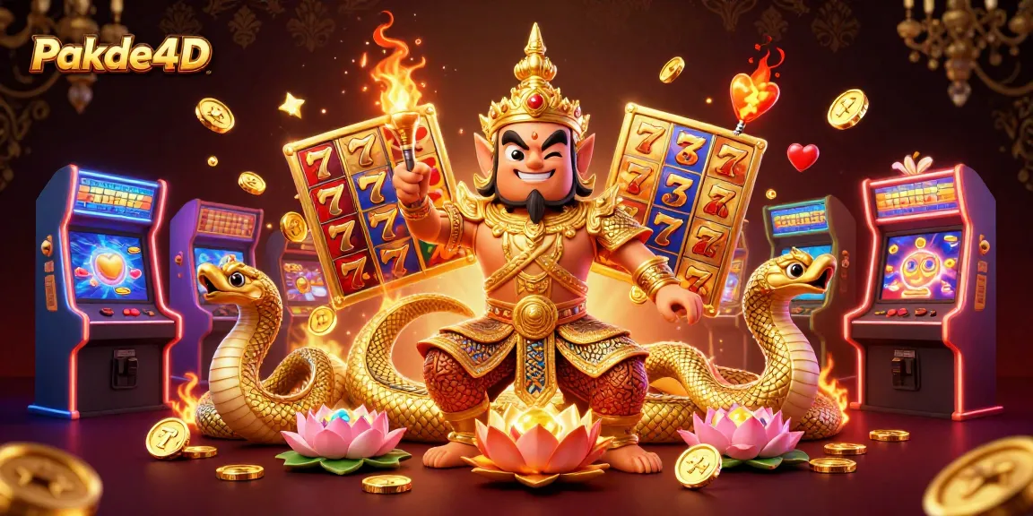 Players win big at Pakde4D's vibrant online casino with dynamic 3D visuals.