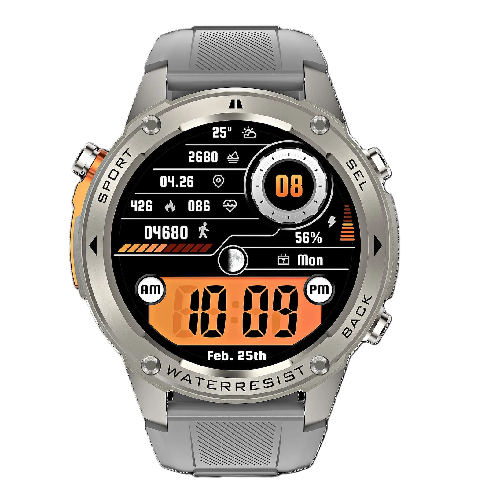 Explorer GPS Smart Watch Featuring Phone-Free GPS Navigation