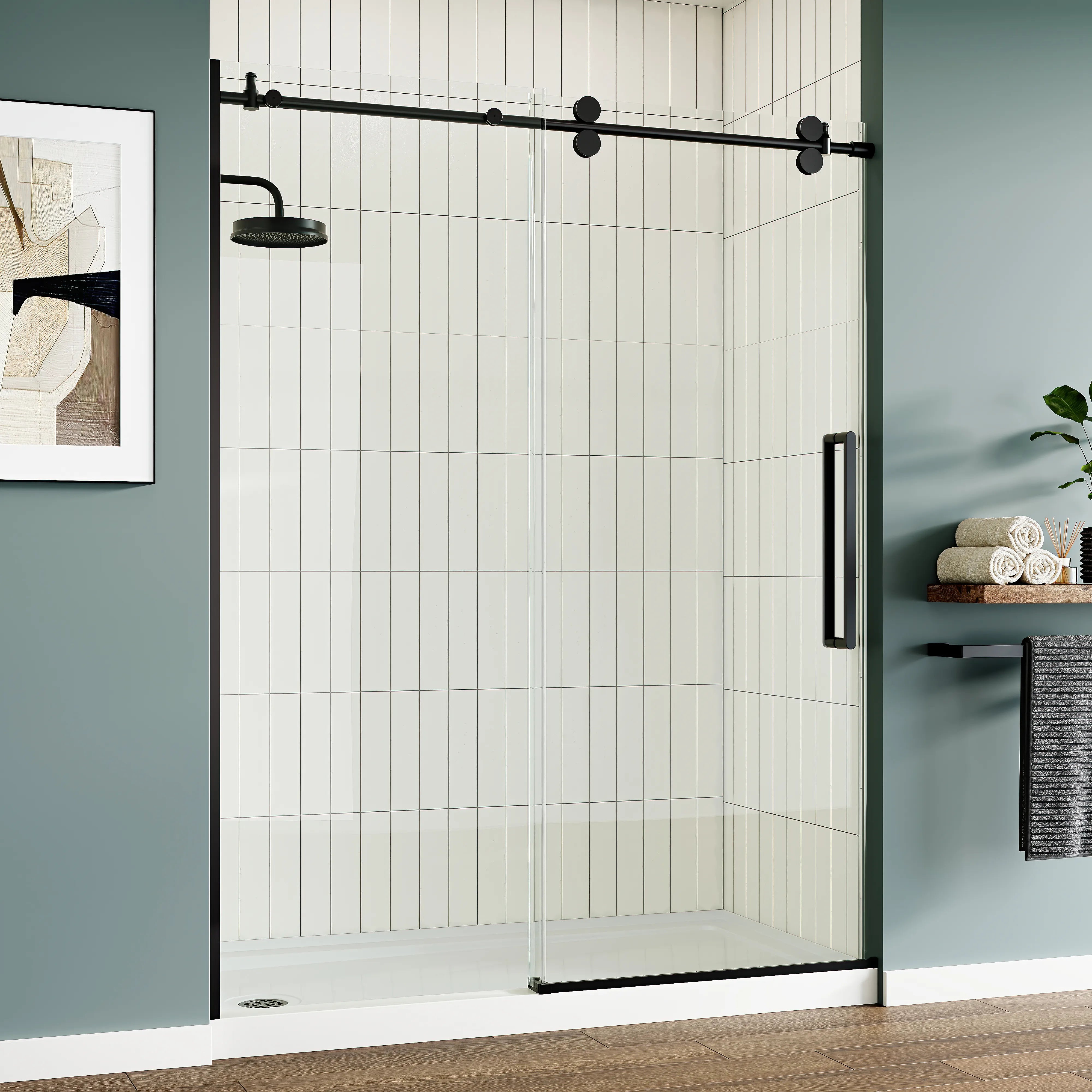 Sunny Shower: Sleek Designs for Contemporary Bathrooms