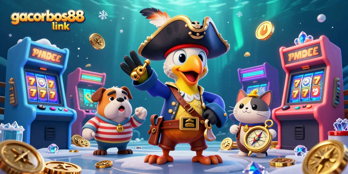 Experience the excitement of gacorbos88 link with thrilling slot games and vibrant casino elements.