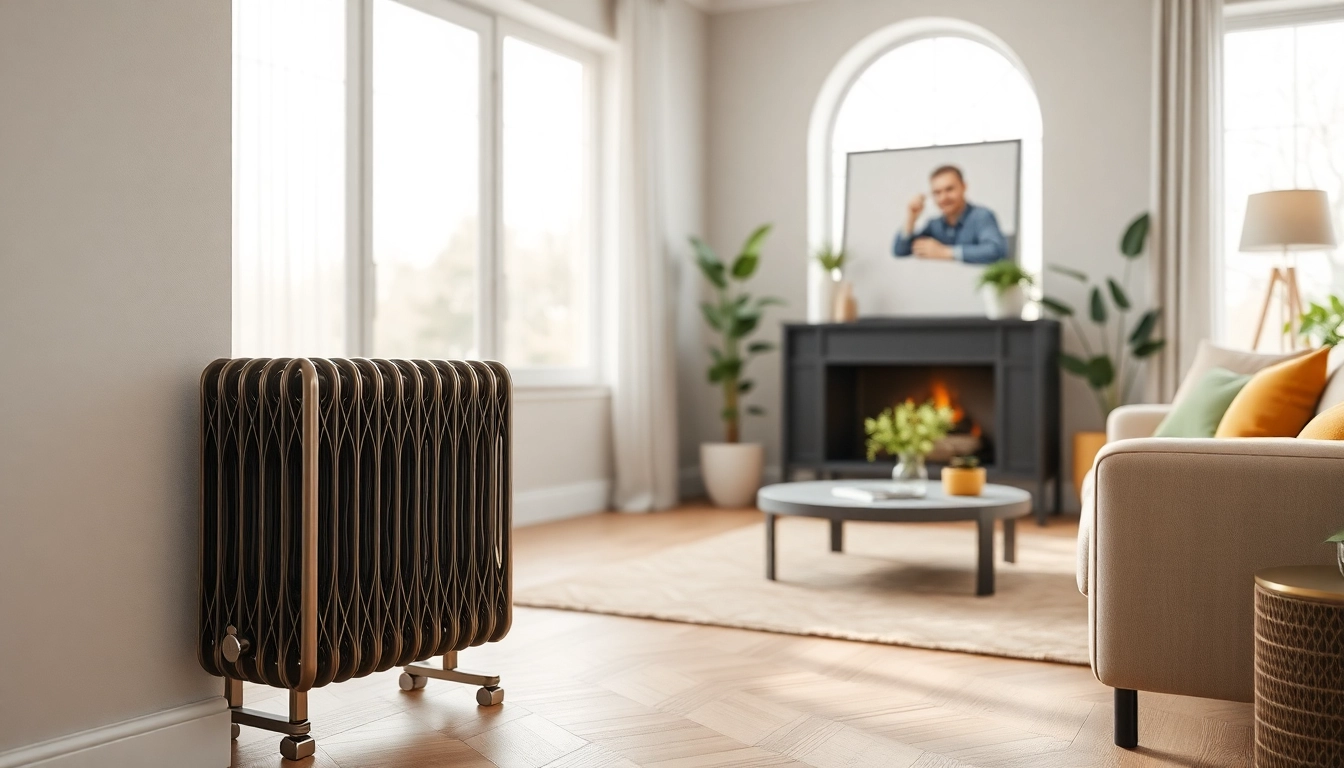Hochwertiger Heizkörper kaufen im modernen Wohnraum präsentiert.