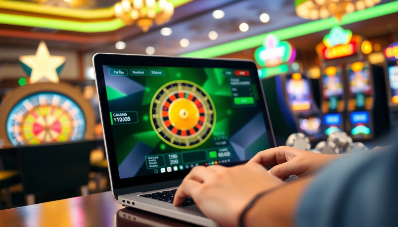 Experience the thrill of Non gamstop casino Uk with vibrant online gaming scenes.