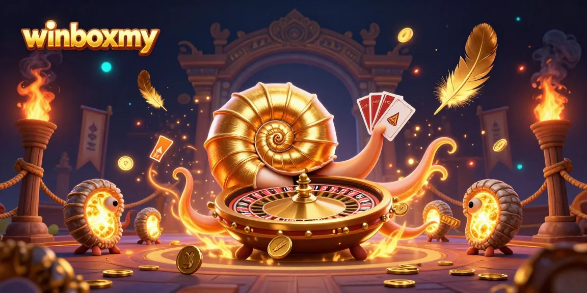 Engage in exciting gameplay at winboxmy with vibrant casino elements and thrilling characters.