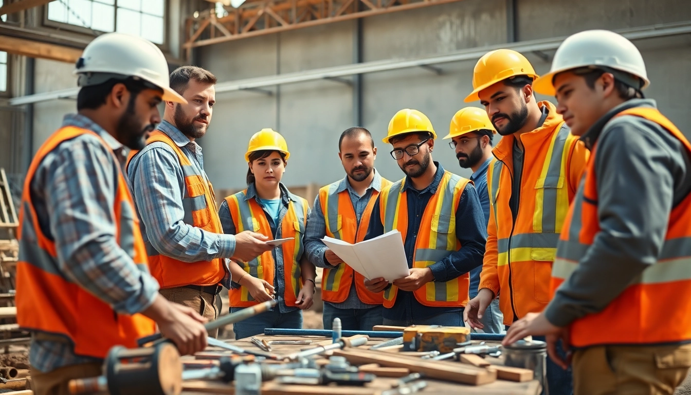 Apprenticeship in contractor apprenticeship training with hands-on experience.