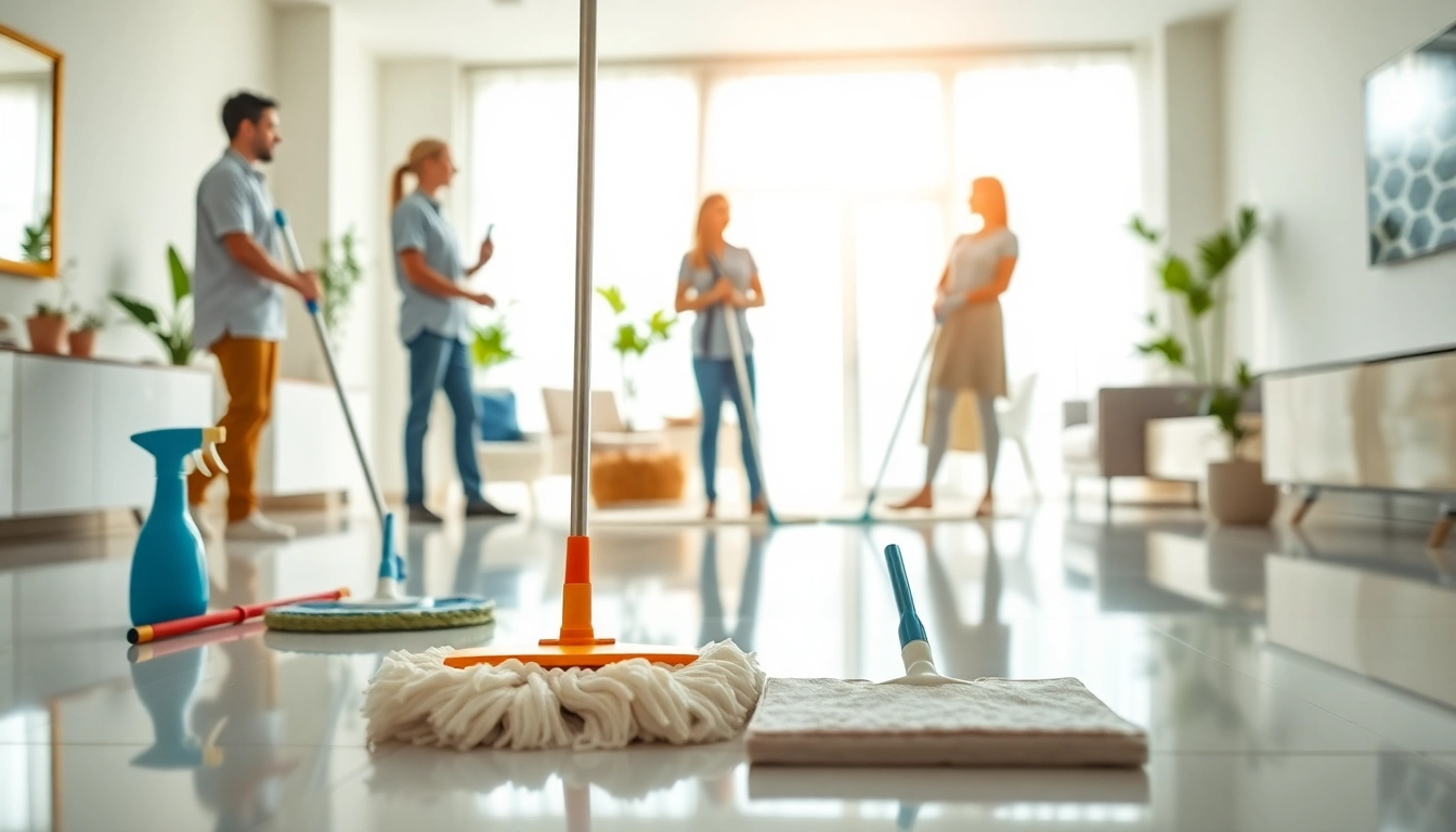 Experience exceptional cleaning services near me with a professional team in a spotless home.