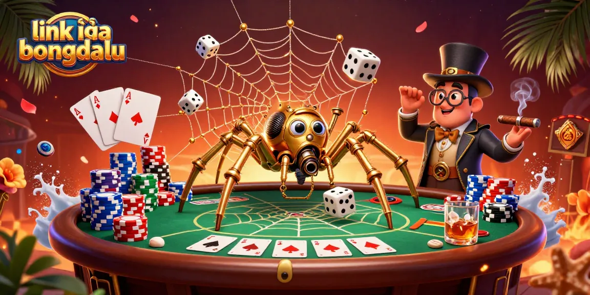 Engage in thrilling betting action with link vào bongdalu, featuring intricate 3D steampunk elements and iconic poker imagery.