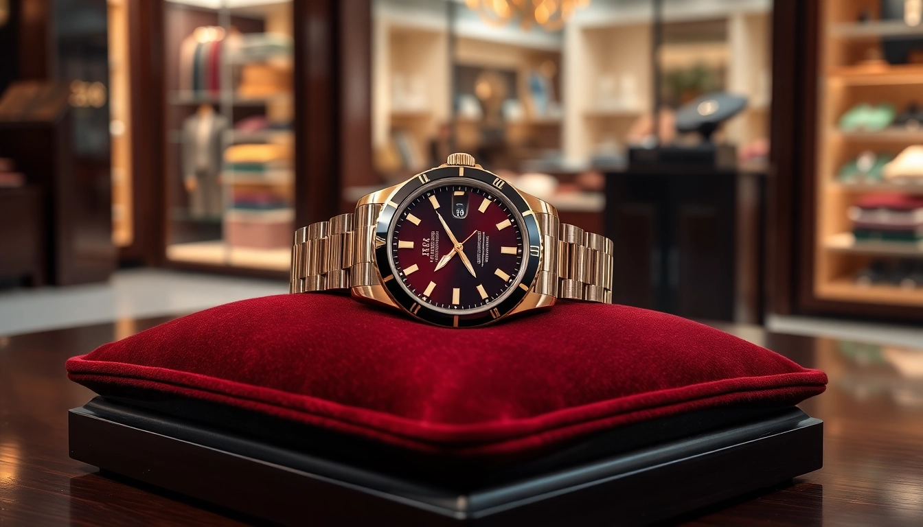 Showcase of a stunning rolex replica watch that exemplifies luxury and craftsmanship.