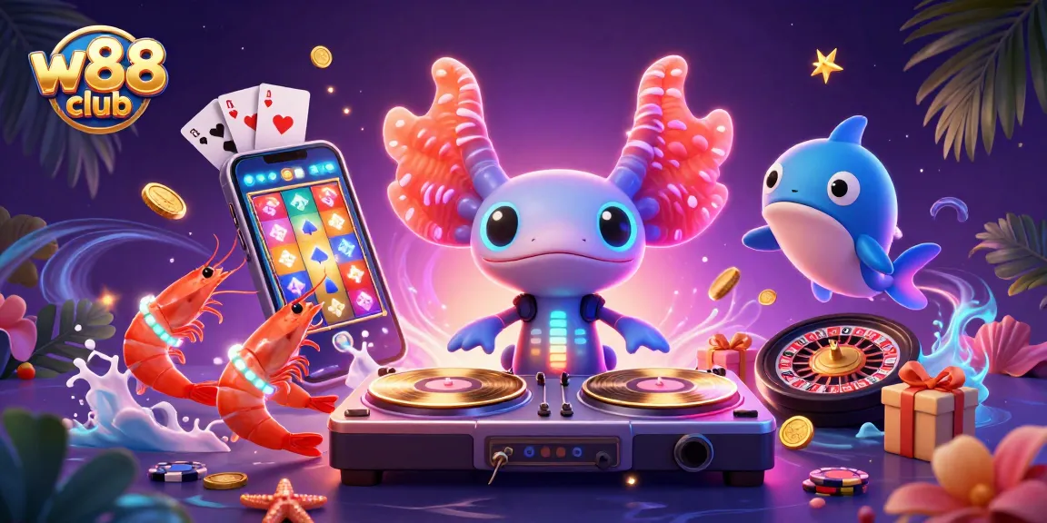 Trải nghiệm cá cược tại w88 club với đồ họa 3D nghệ thuật sống động và nhiều trò chơi hấp dẫn.