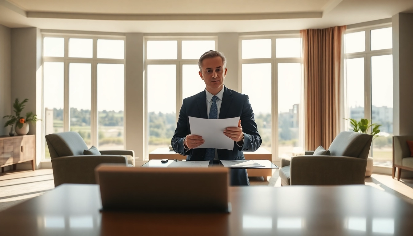 Enhance your knowledge of guaranteed rent in Amersham with a real estate expert in a professional setting.