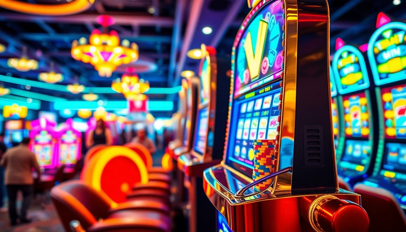 เล่นสล็อต 918kiss slot บรรยากาศคาสิโนสดใสที่มีผู้เล่นสนุกสนาน