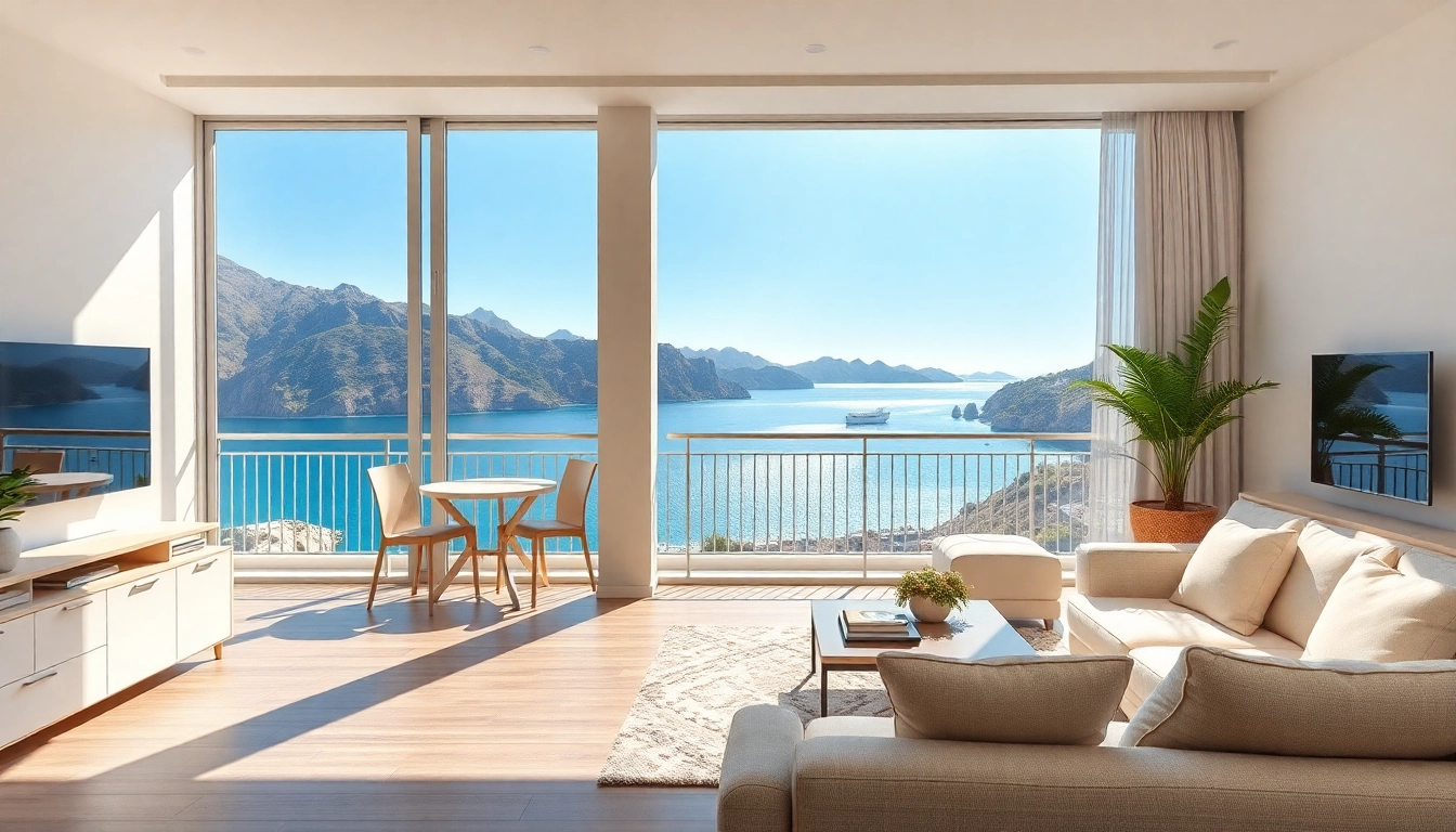 Beautiful Alanya apartments for rent with stunning sea views and modern interiors.