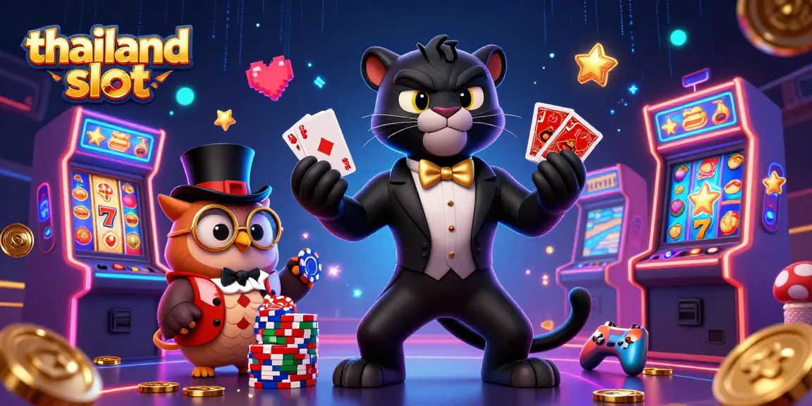 Experience the excitement of thailand slot with vibrant 3D characters and dynamic game elements.