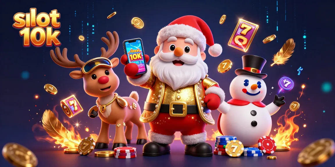 Experience excitement with slot 10k jackpots in a vivid, colorful casino scene.
