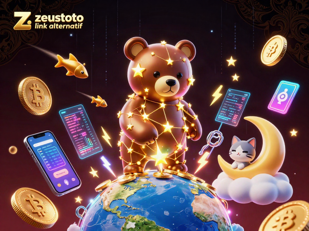 Experience zeustoto link alternatif with thrilling crypto casino adventure featuring vibrant characters and dynamic elements.