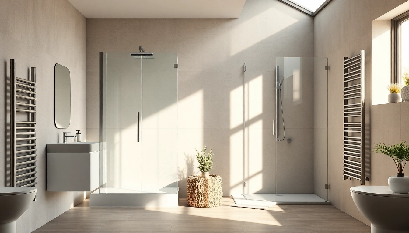 Sonni sanitär Produkte in einem modernen Badezimmer-Setting mit eleganten Designs.