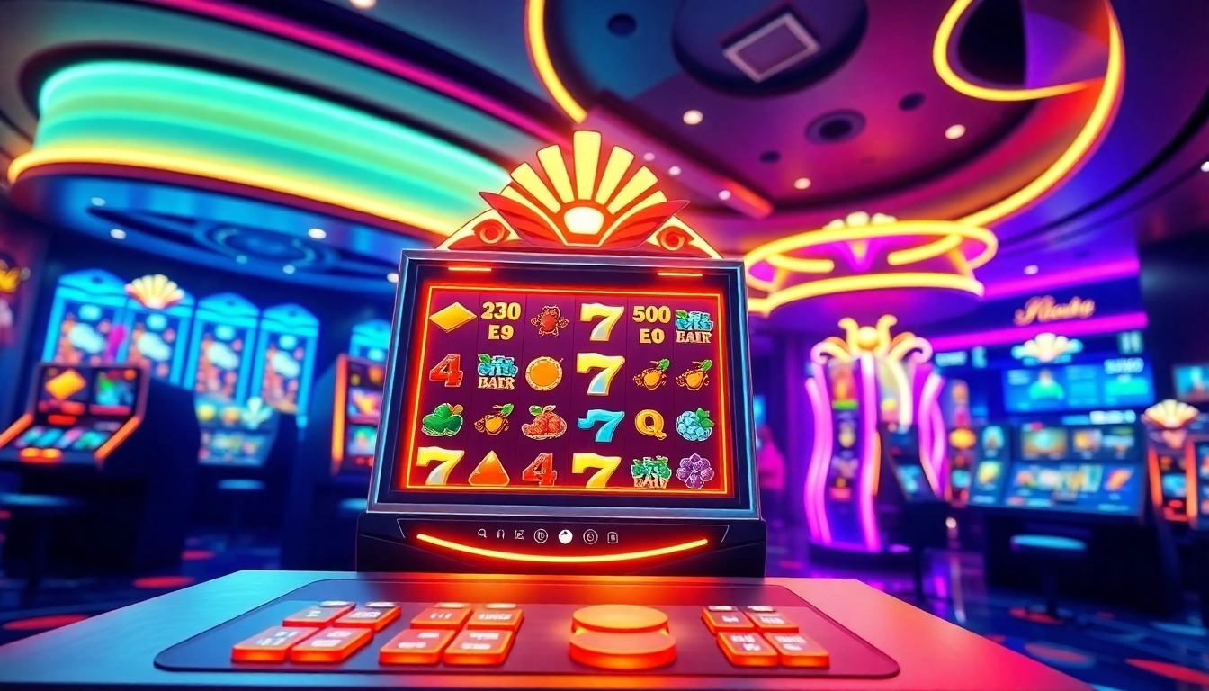 Permainan menarik situs slot depo 5k dengan simbol slot yang memenangkan hadiah besar.