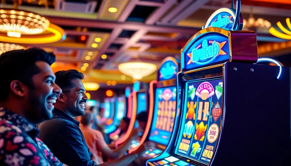 Rasakan pengalaman bermain bro138 slot dengan pemain yang antusias di kasino.