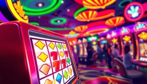 Menangkan jackpot saat bermain pakde4d slot di mesin permainan yang penuh warna.