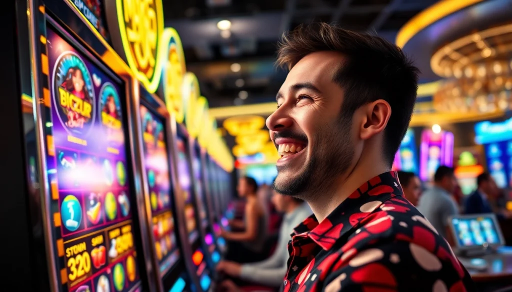 Menangkan permainan bolahiu slot dengan suasana kasino yang menggembirakan.