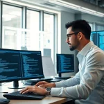 Implementing PowerShell automation for IT compliance within a modern office environment.