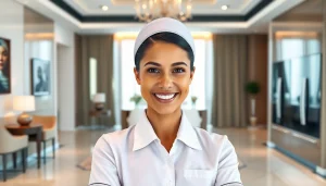 Connect with Maid Agency Dubai for top-notch housekeeping services in a luxurious environment.