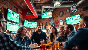 Discover top options among the best sports betting sites in Mexico with vibrant sports bar atmosphere.