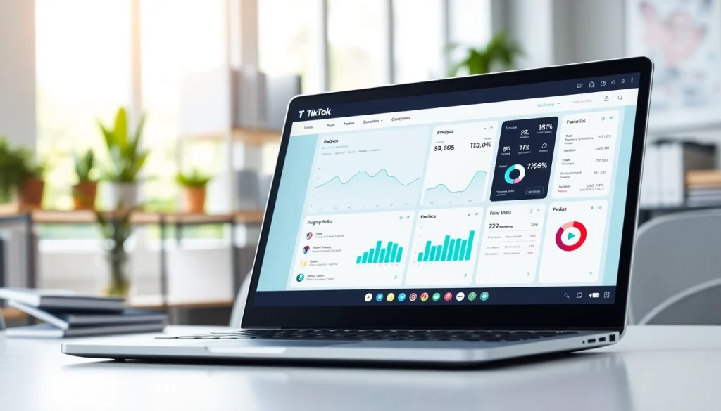 Elevate your strategy with this TikTok SMM panel interface showcasing analytics and growth.