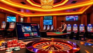 Experience the excitement of online gambling at Trang chủ S88VIP with interactive games and vibrant casino visuals.