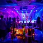 Experience the vibrant nightlife at Club sxm with stunning performances and luxurious ambiance.