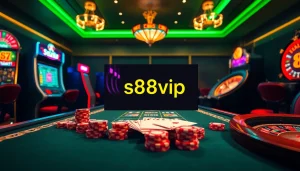 S88vip offers an exhilarating online gambling experience with high-stakes poker and vibrant slot machines.