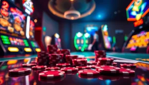 Experience the excitement of the best online casinos Canada with vibrant gaming setups and thrilling visuals.