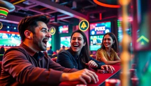 Experience the thrill of online gambling at https://mm88.agency/ with engaging visuals of casino games and sports betting.