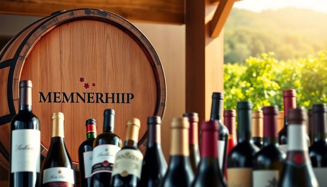 Join a Winery Membership to enjoy exclusive wines and stunning vineyard views.