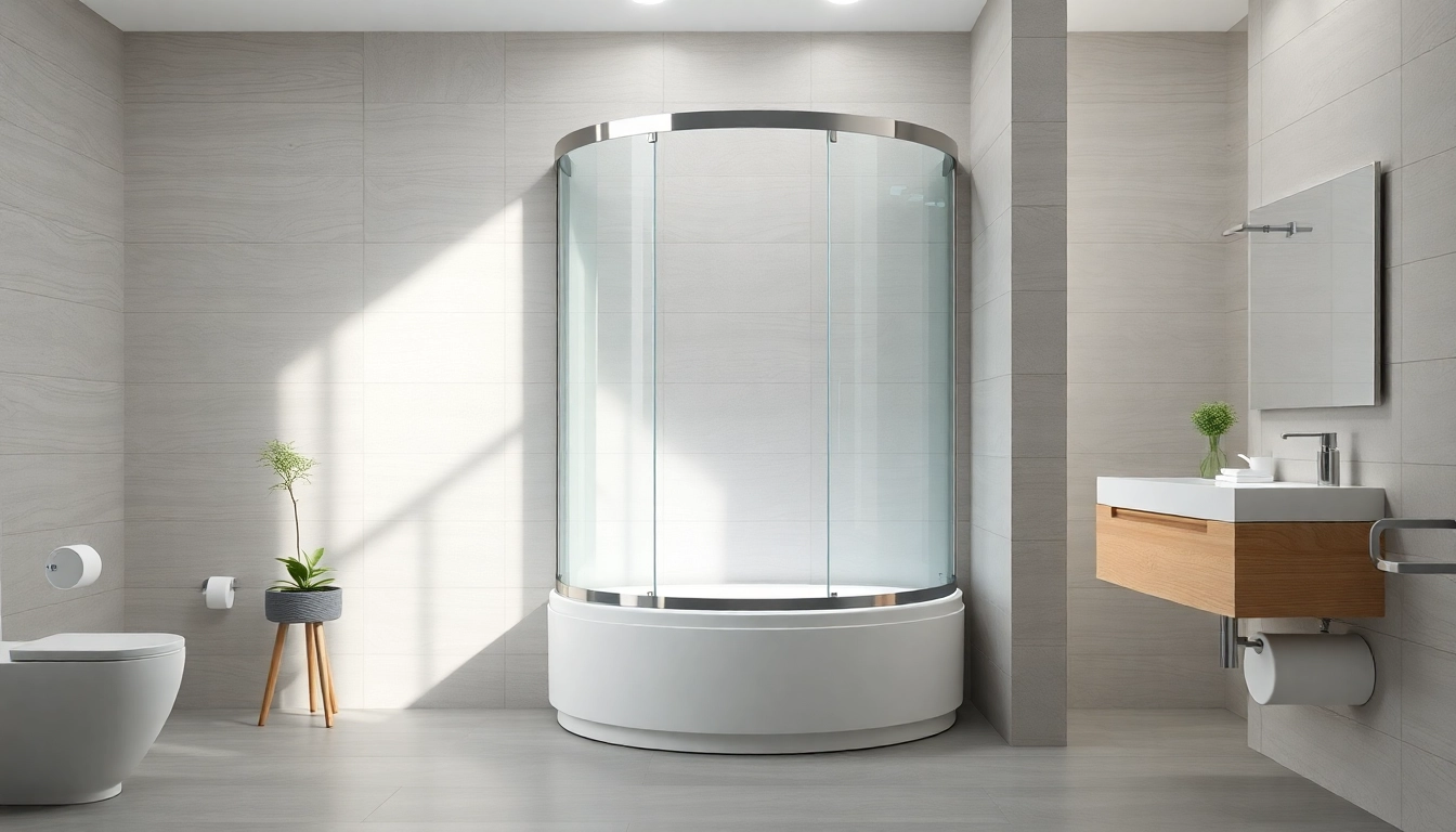 Erleben Sie die sonni Duschkabine 80x80 in einem modernen Badezimmer mit eleganten Details.