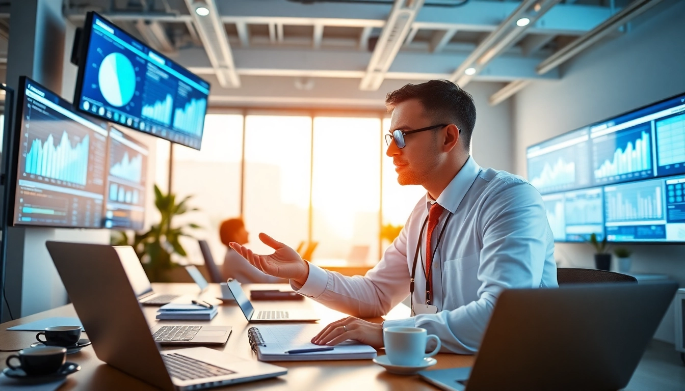 Find competitor customer list through clear analysis in a modern office environment.