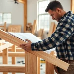 Engaging in a Carpentry Apprenticeship Near Me with hands-on experience in a workshop.