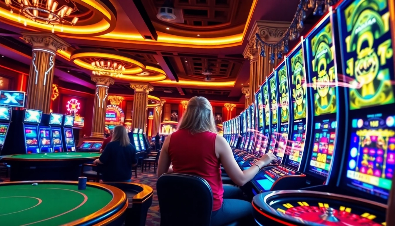 Experience the excitement of the zeus slot machine in a vibrant casino setting filled with thrill and luxury.