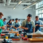 Students at trade schools oahu participate in practical workshops showcasing advanced training.