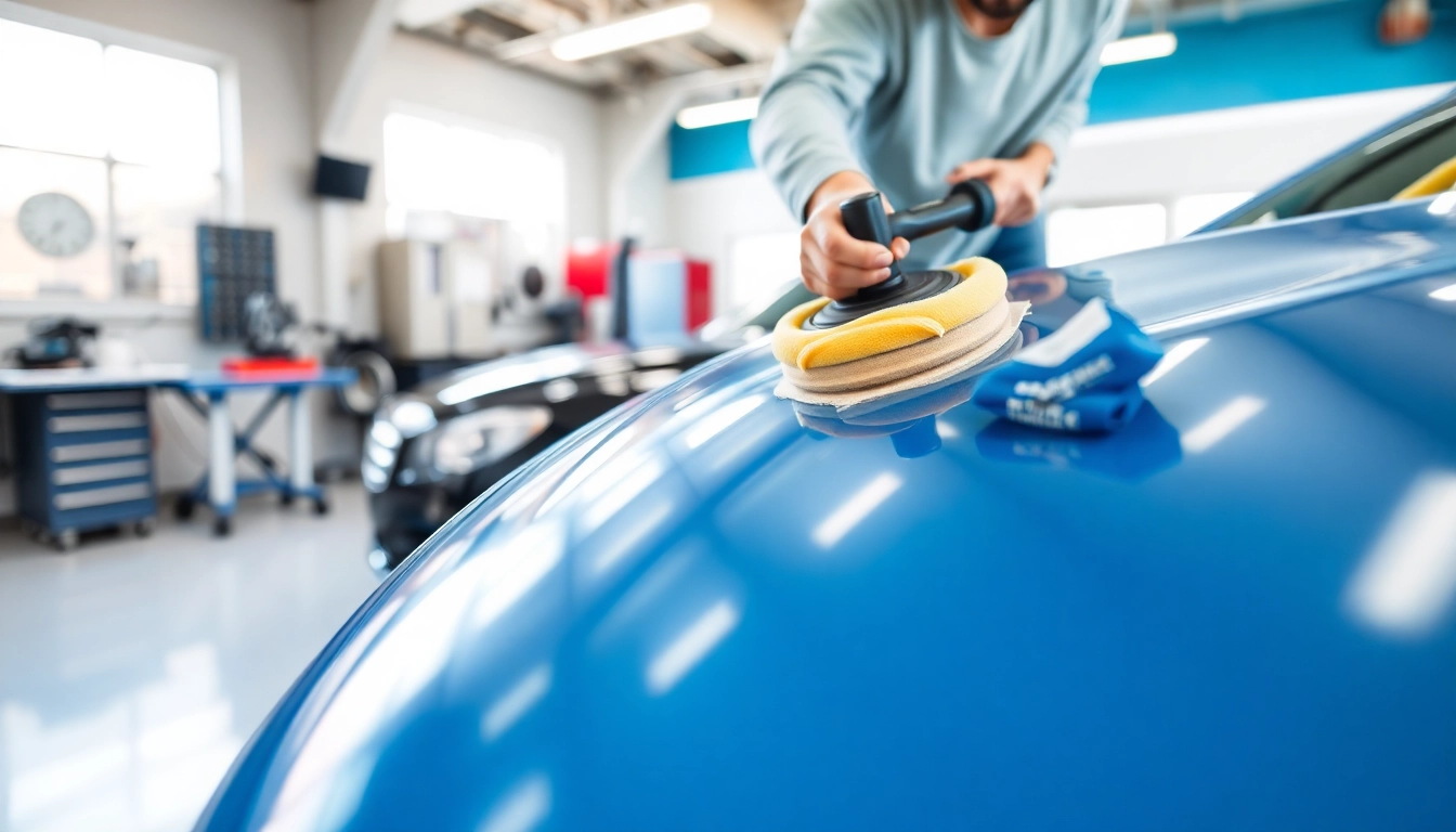 Expert car detailing near me showcasing meticulous attention to vehicle shine and cleanliness.