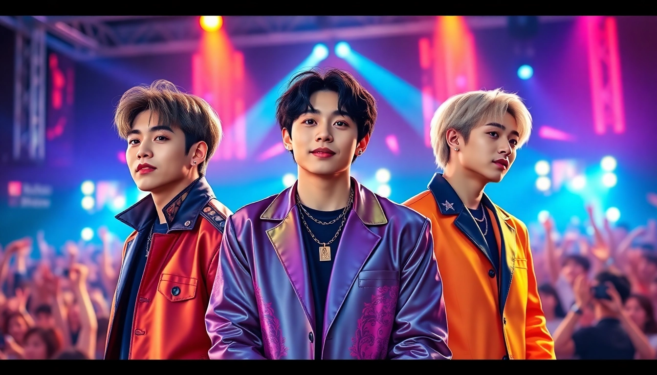 BTS news collage showcasing energetic concert moments with members and enthusiastic fans.